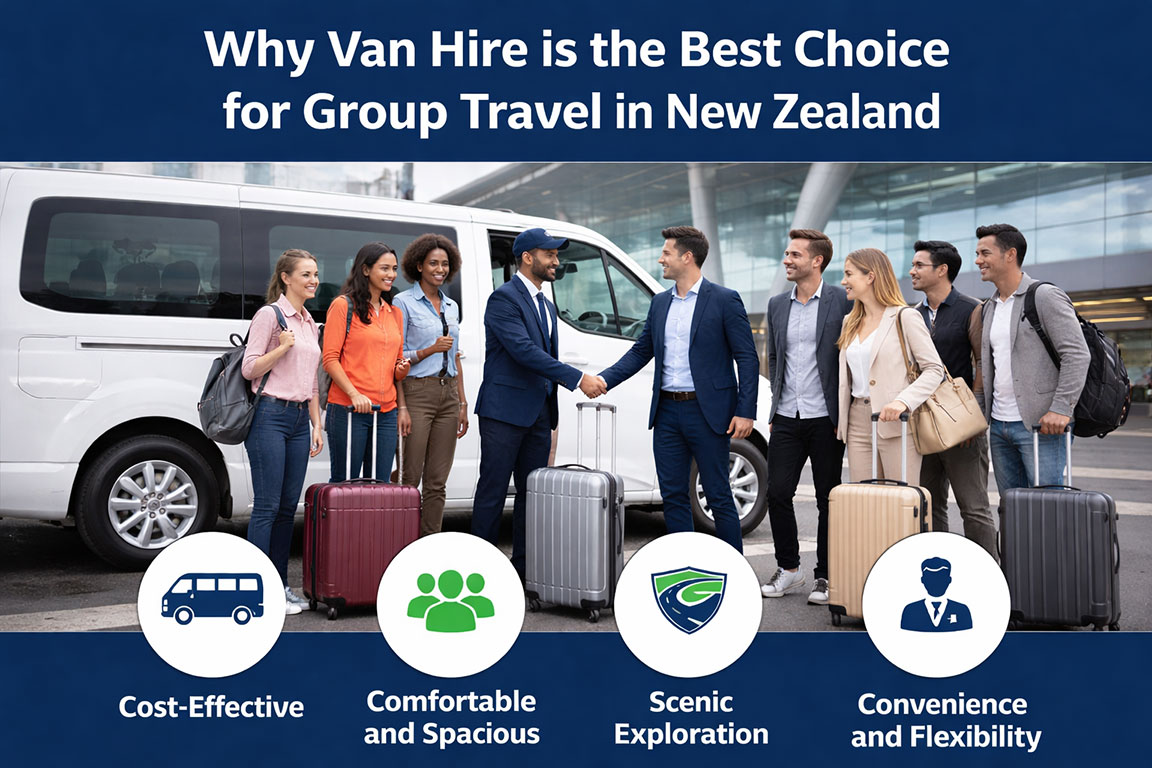 Why Van Hire is the Best Choice for Group Travel in New Zealand